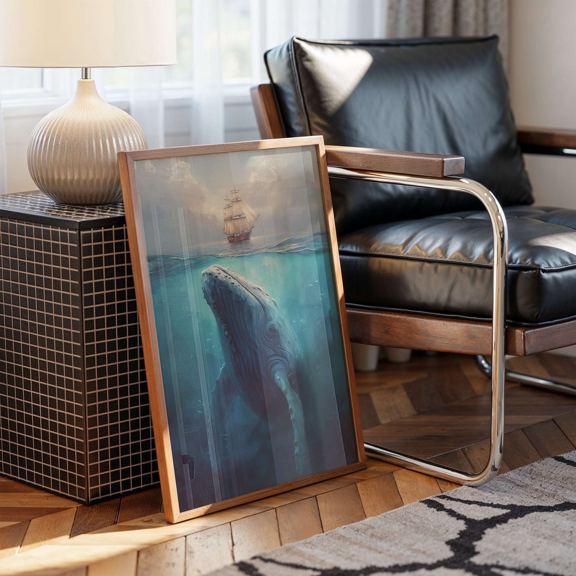 Voyager Meets Ocean Depths Below