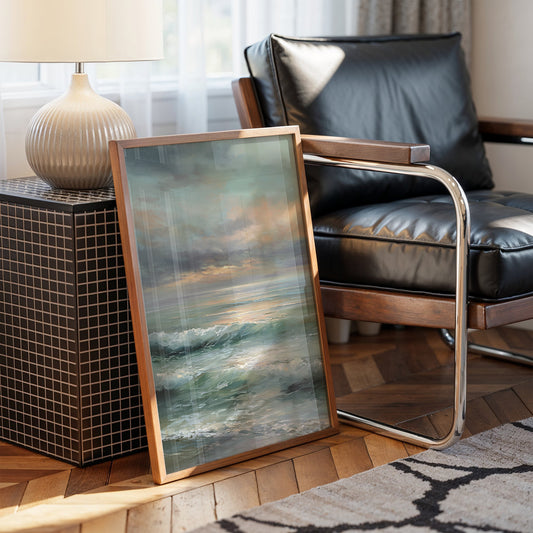 Seafoam Dances With Morning Light