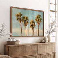 Palms Against Turquoise Skies