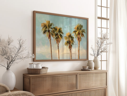 Palms Against Turquoise Skies