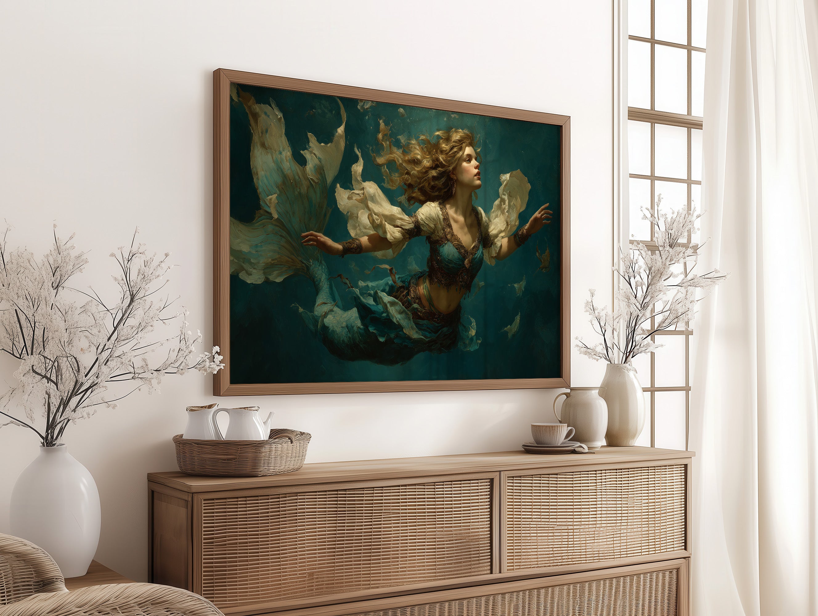 Adrift In Teal Currents