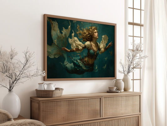 Adrift In Teal Currents