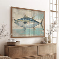 Tuna Swims Through Coastal Memory