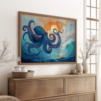 Ocean Dancer In Sunset Waves
