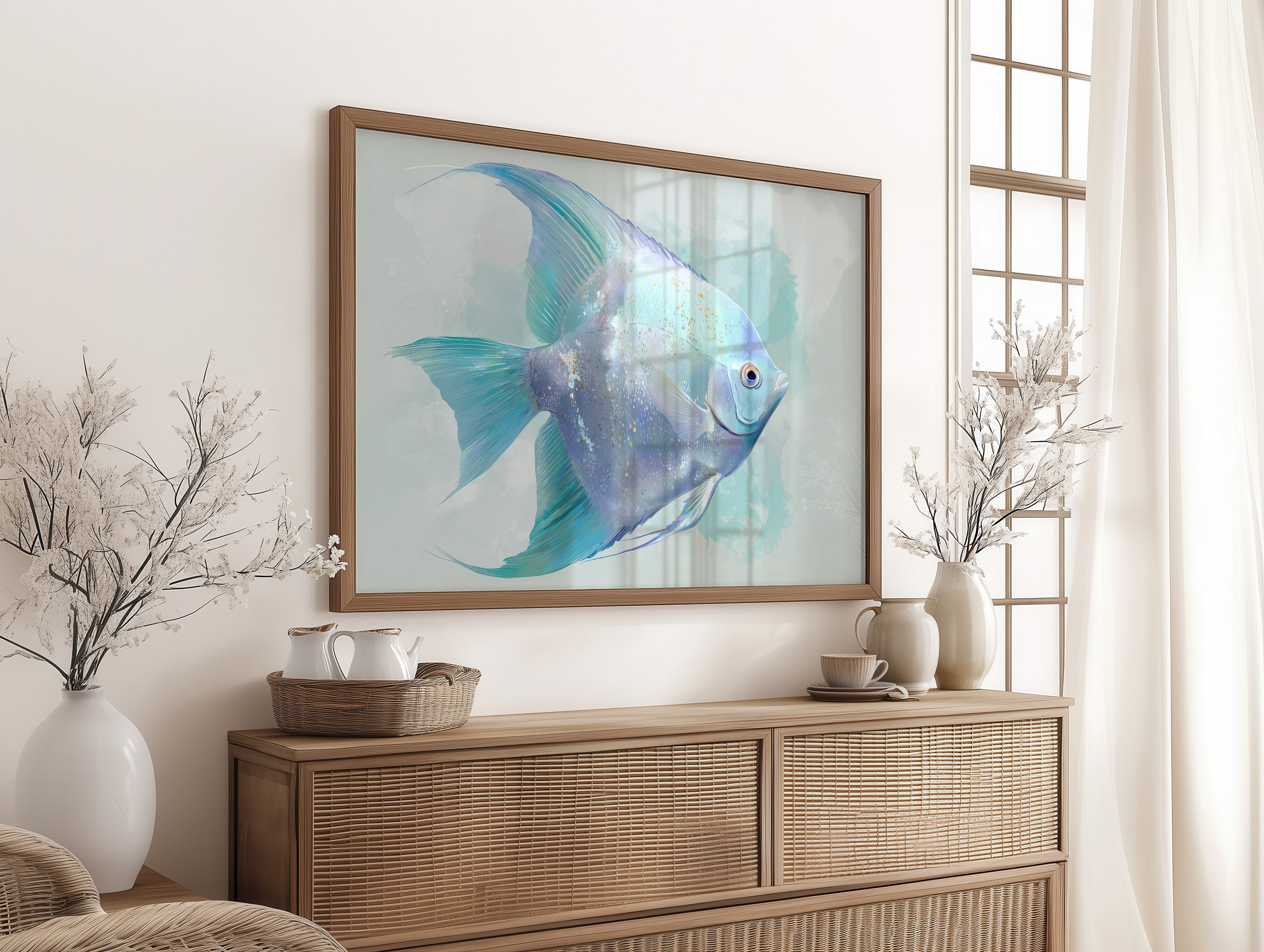 Azure Dancer In Still Waters