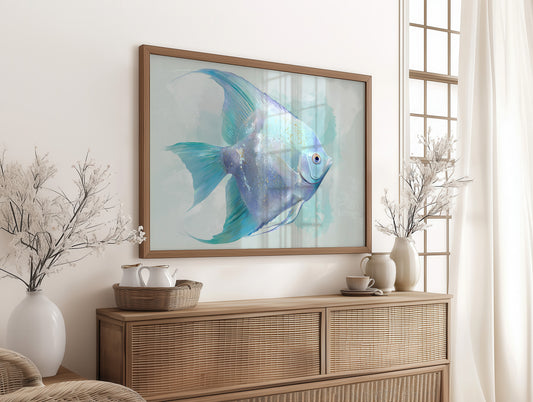 Azure Dancer In Still Waters