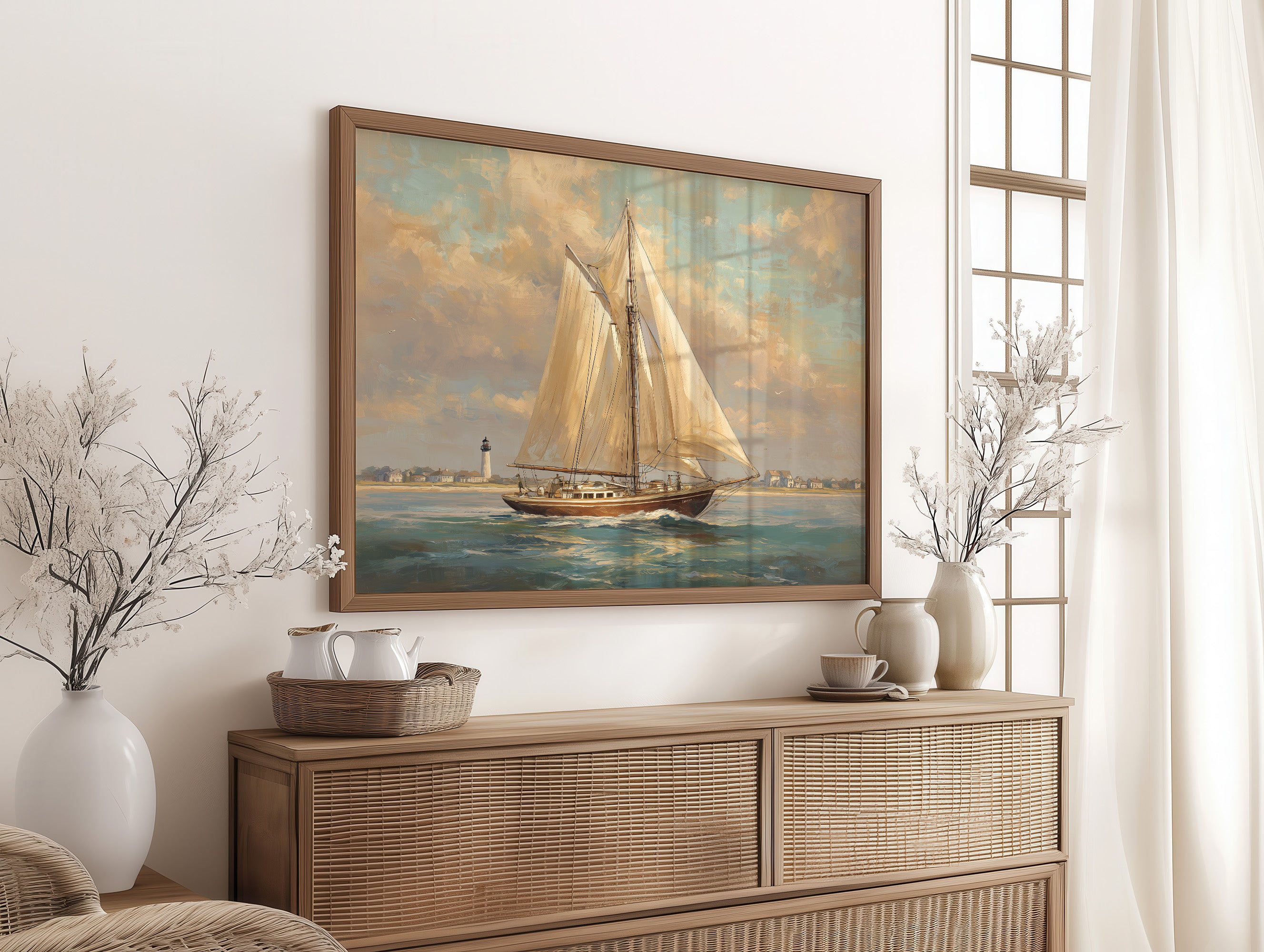 Sails Catch Coastal Memories