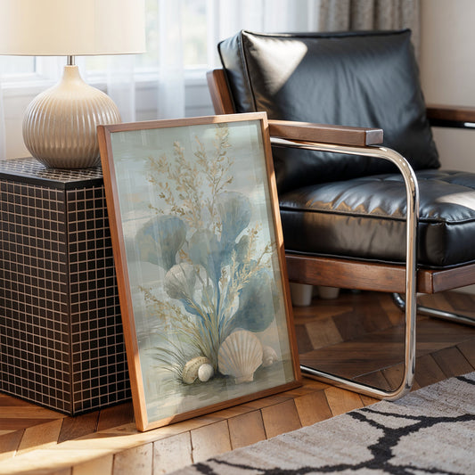 Coastal Memories In Soft Blue