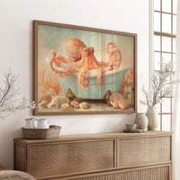 Tentacles Drift In Coral Daydream