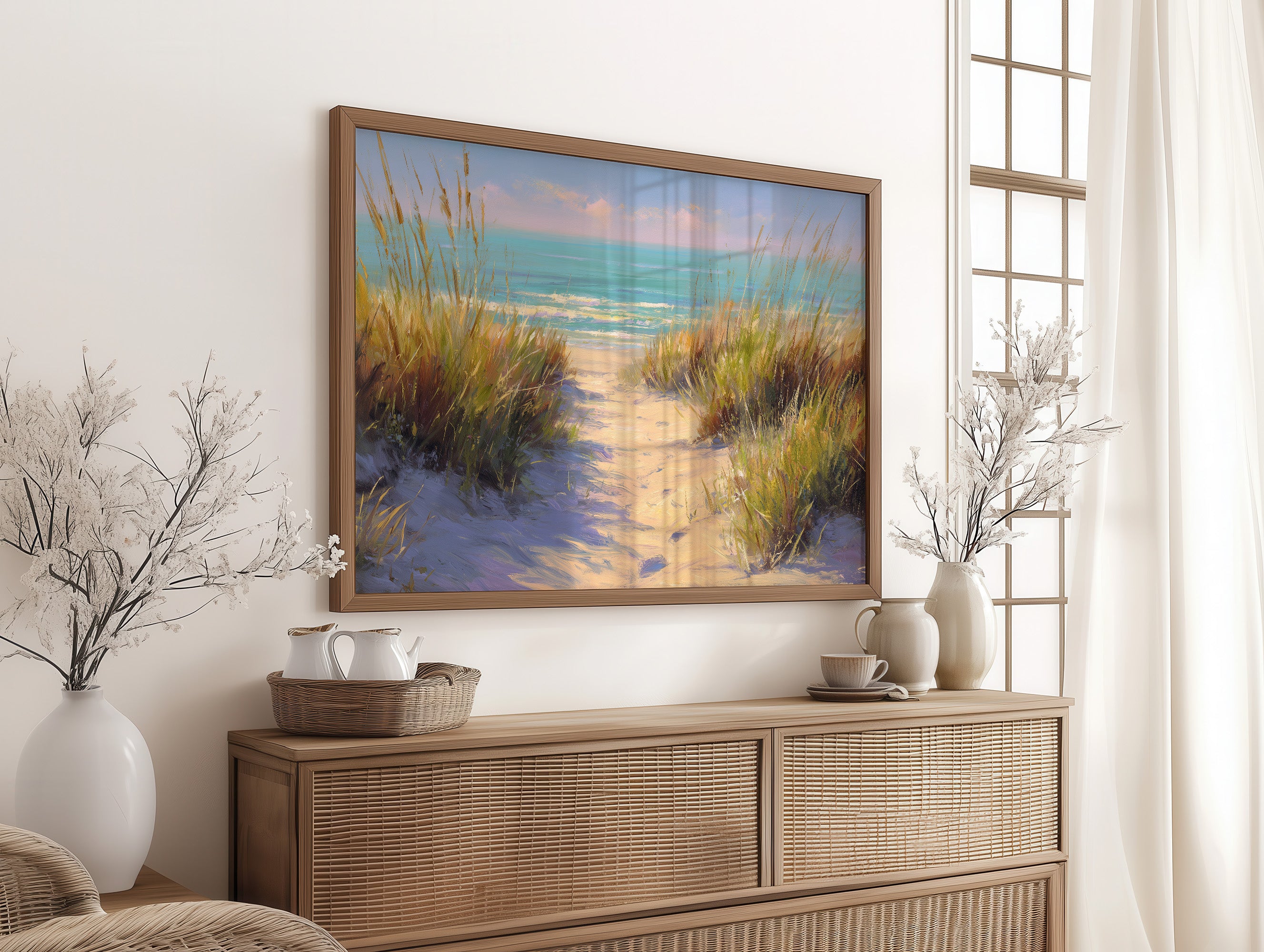 Dunes Bow To Azure Tides