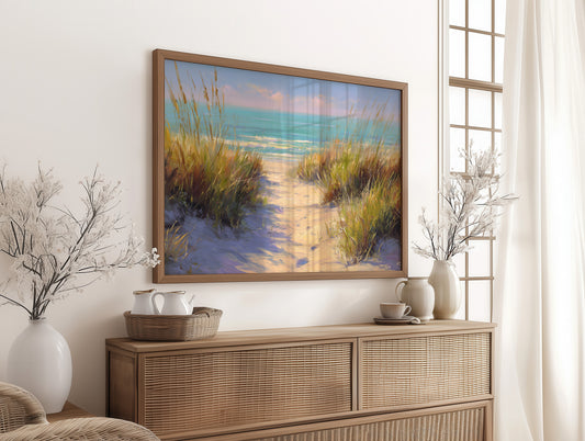 Dunes Bow To Azure Tides