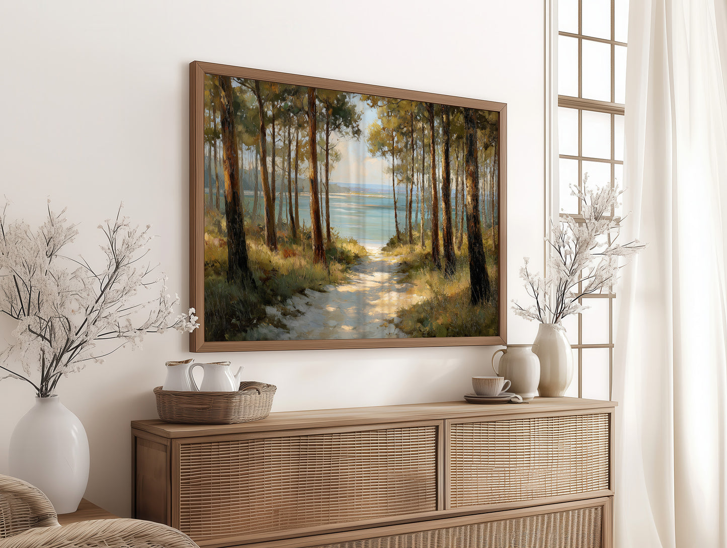 Pines Reveal Coastal Sanctuary Path