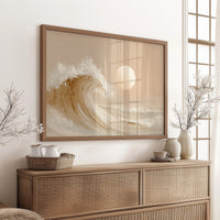 Honey Waves Curl Into Morning