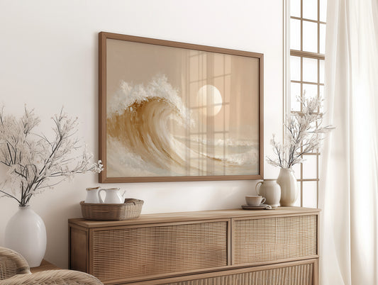 Honey Waves Curl Into Morning