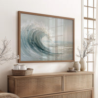 Ocean's Breath Curves Into Light