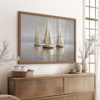 Sails Drift On Quiet Waters