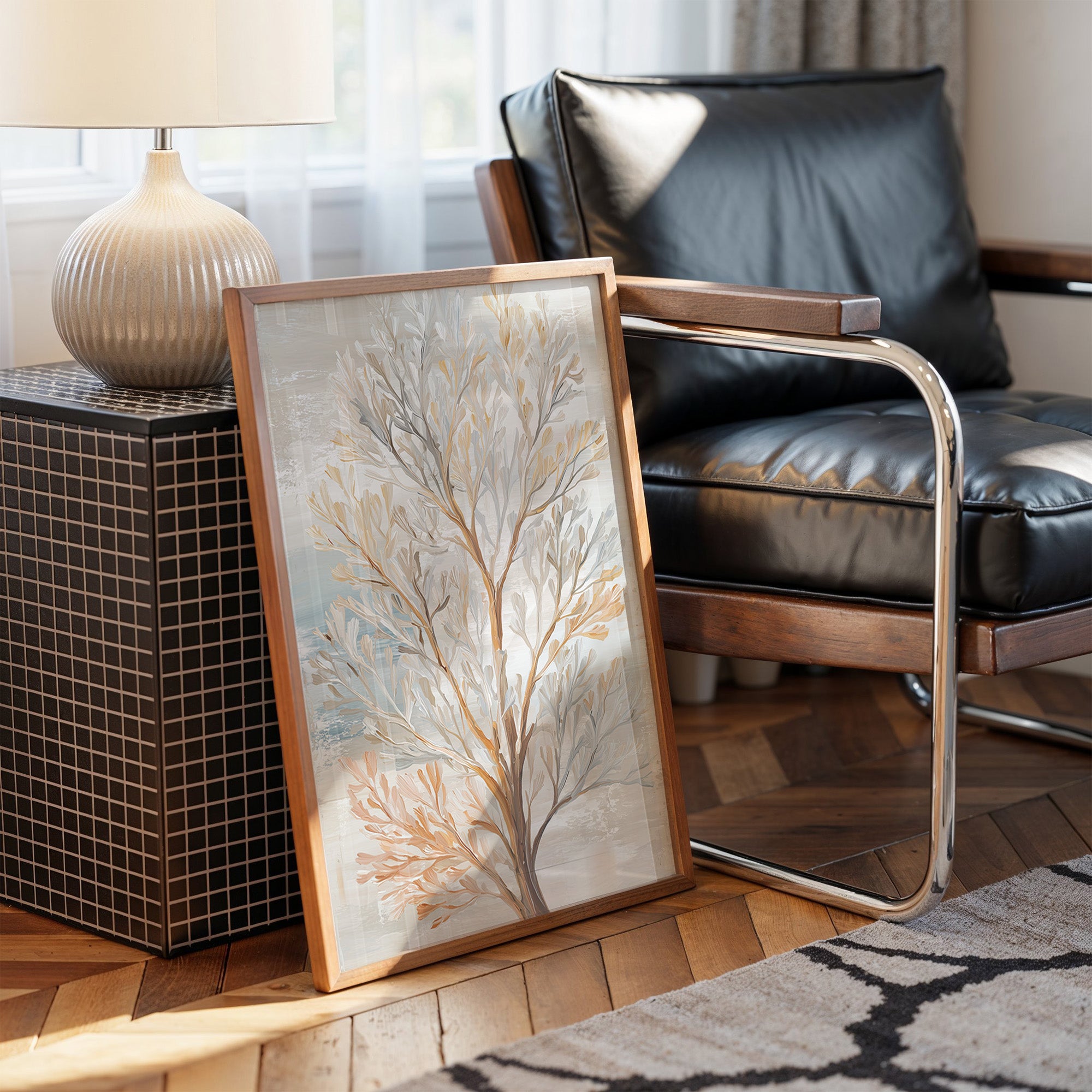 Gilded Branches Await Hanging