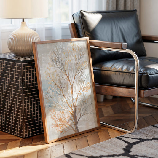 Gilded Branches Await Hanging