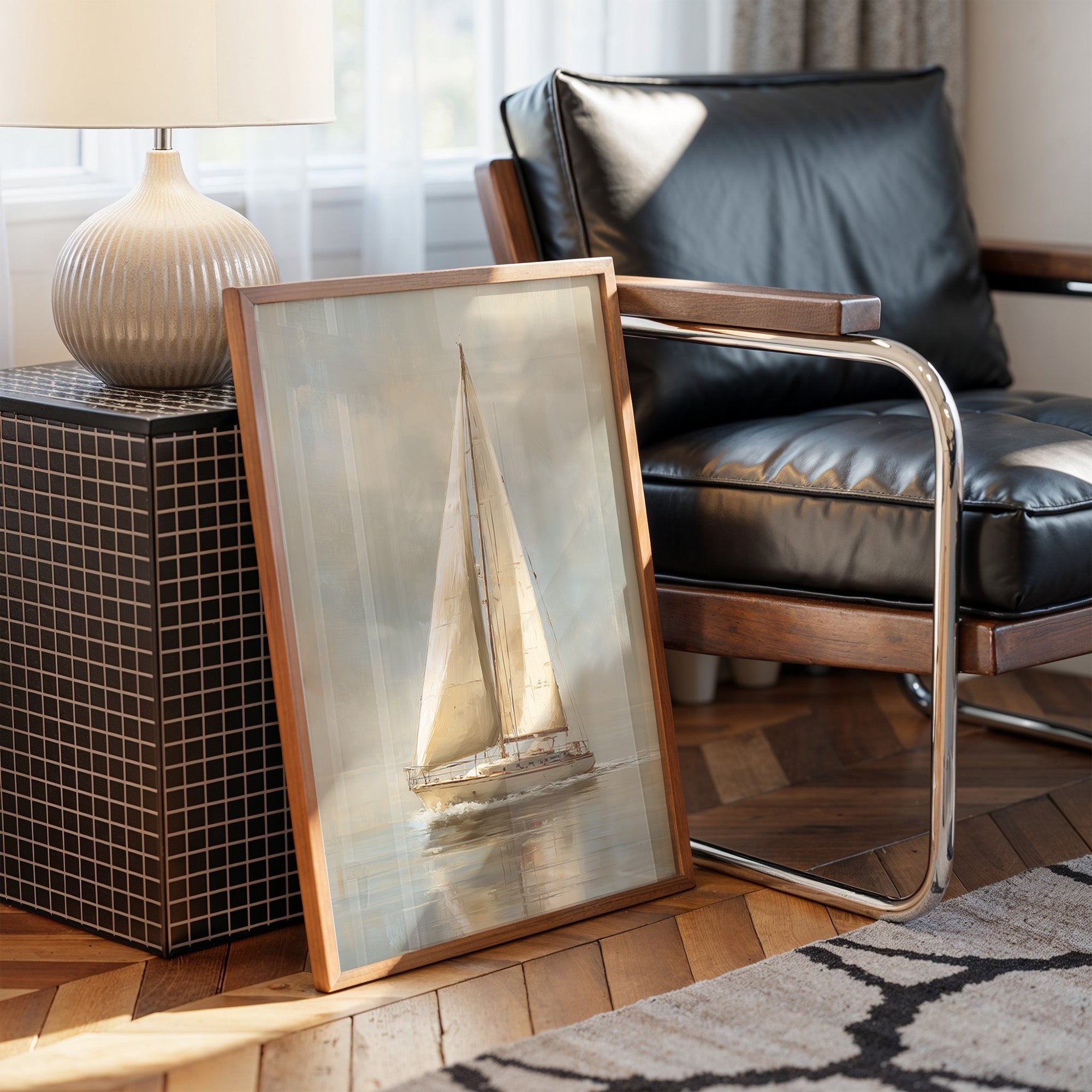 Soft Voyage On Misty Waters