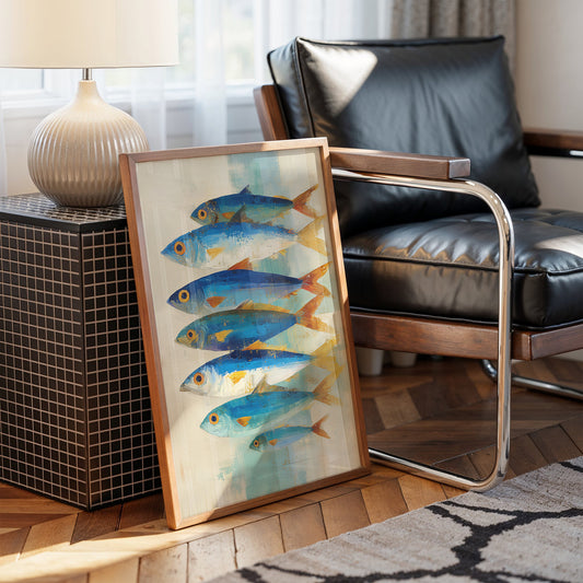 Azure Catch In Morning Light