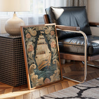 Tall Ships Among Baroque Blooms