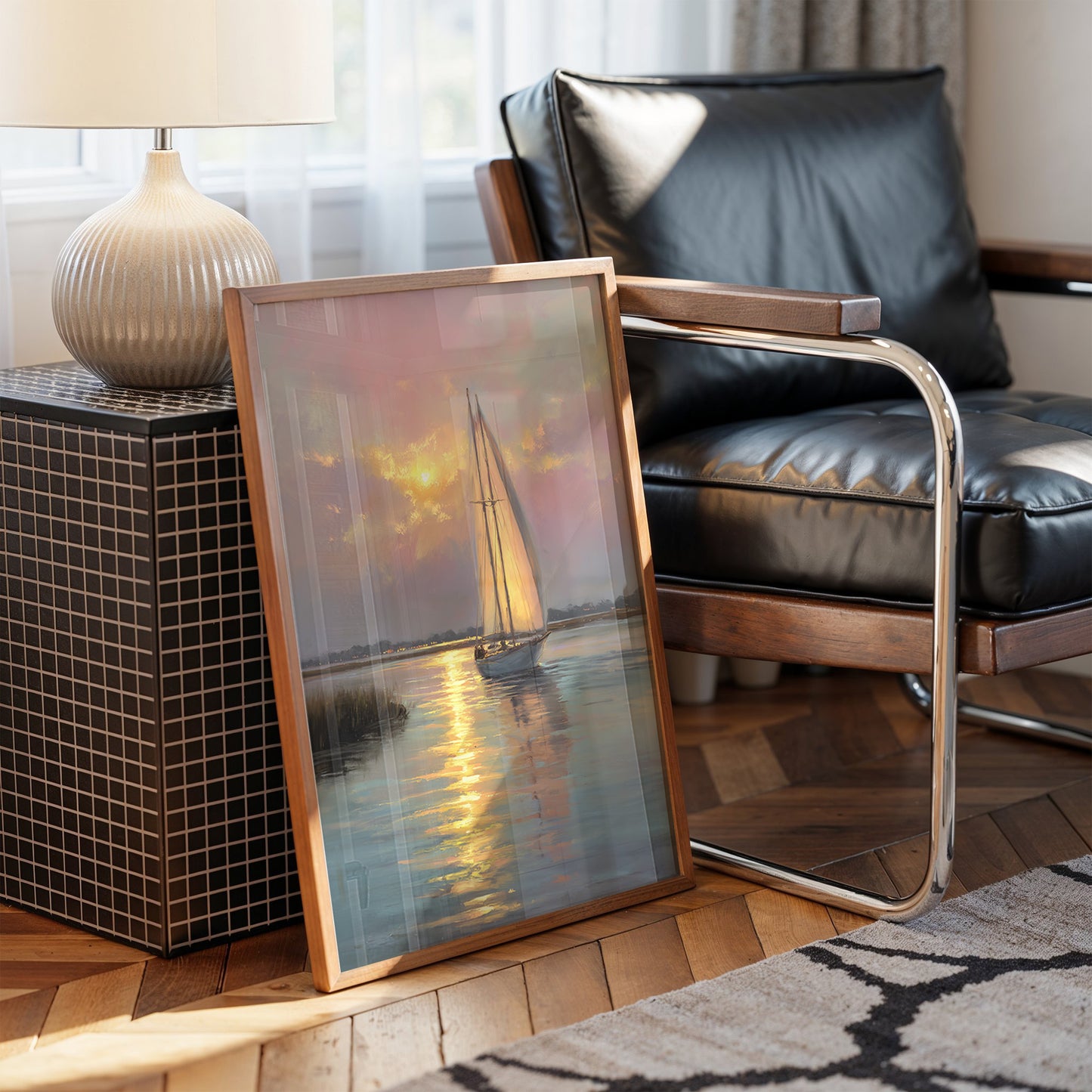 Sails Catch The Golden Hour