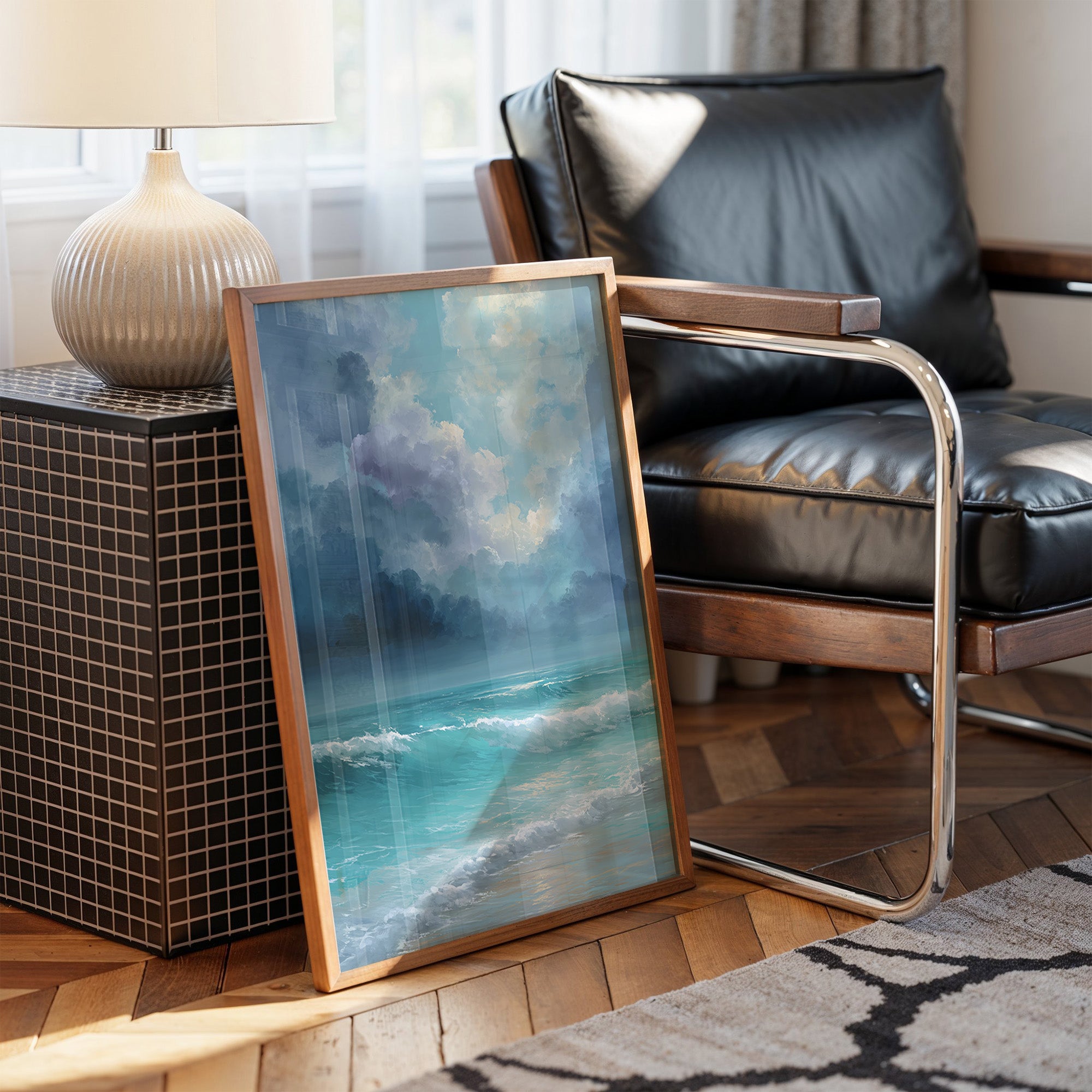 Tides Rest Against Stormy Skies