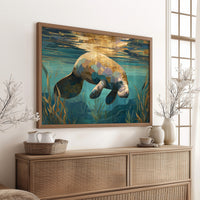 Gentle Giant In Turquoise Waters