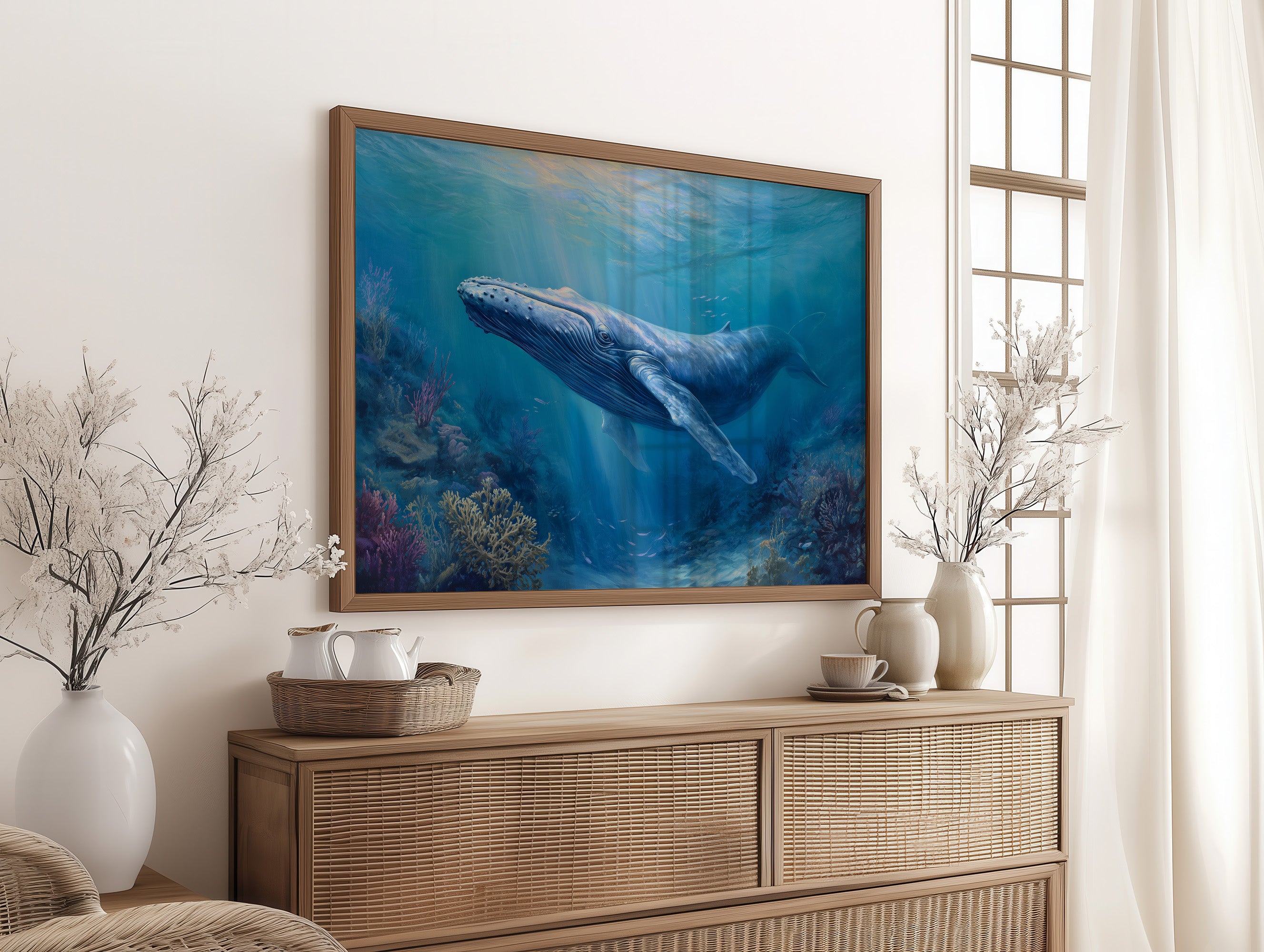 Ocean Giant Dances Through Light