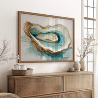 Tides Curl Within Pearl Shell