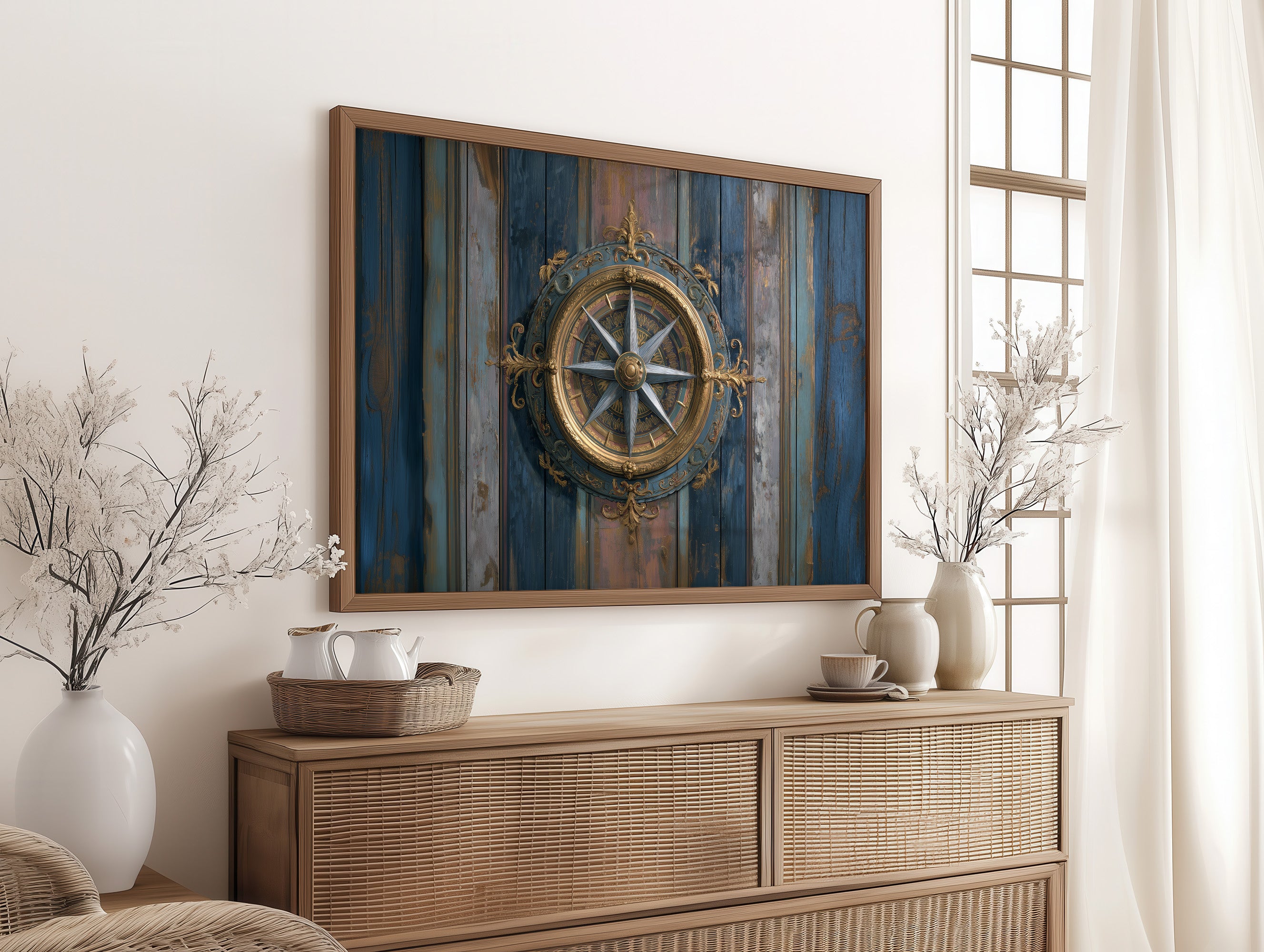 Antique Compass Charts Forgotten Voyages