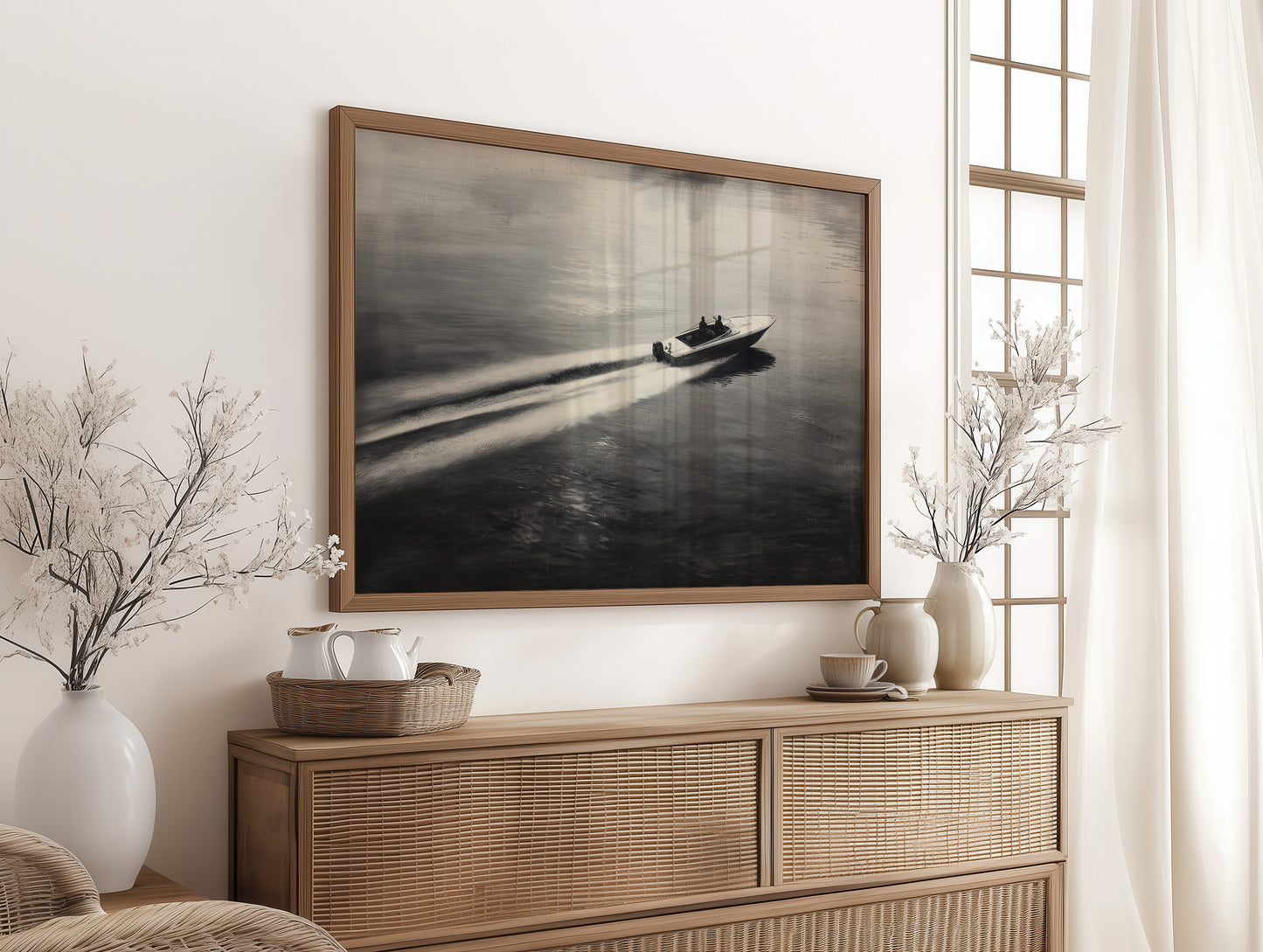 Solitude Cuts Through Still Waters