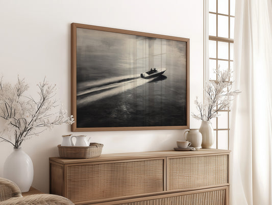 Solitude Cuts Through Still Waters