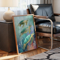 Sea Dancers In Coral Light