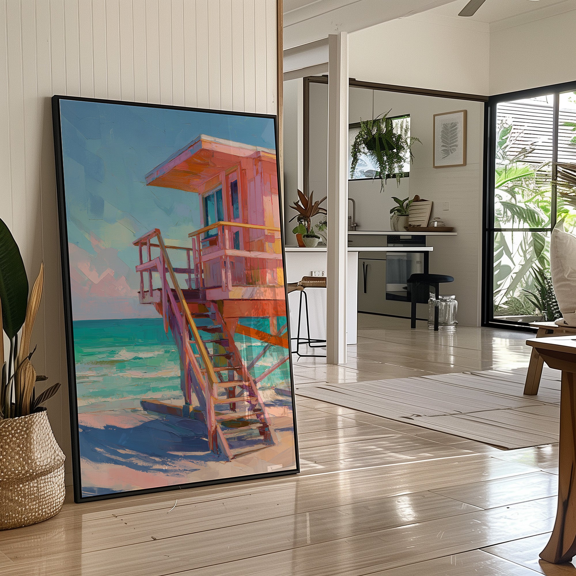 Coral Guardian Watches Turquoise Tides