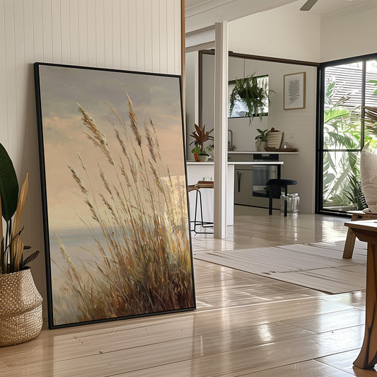 Shoreline Whispers At Golden Hour