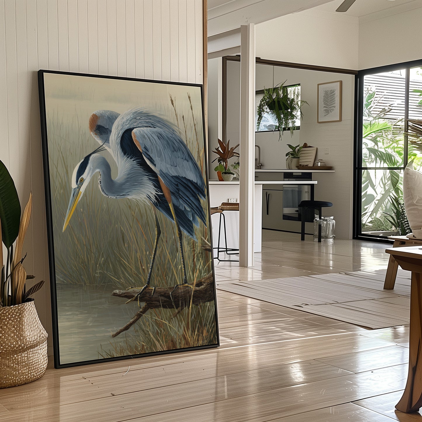 Marsh Sentinel Awaits Dawn