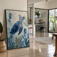 Azure Depths Harbor Ancient Companions