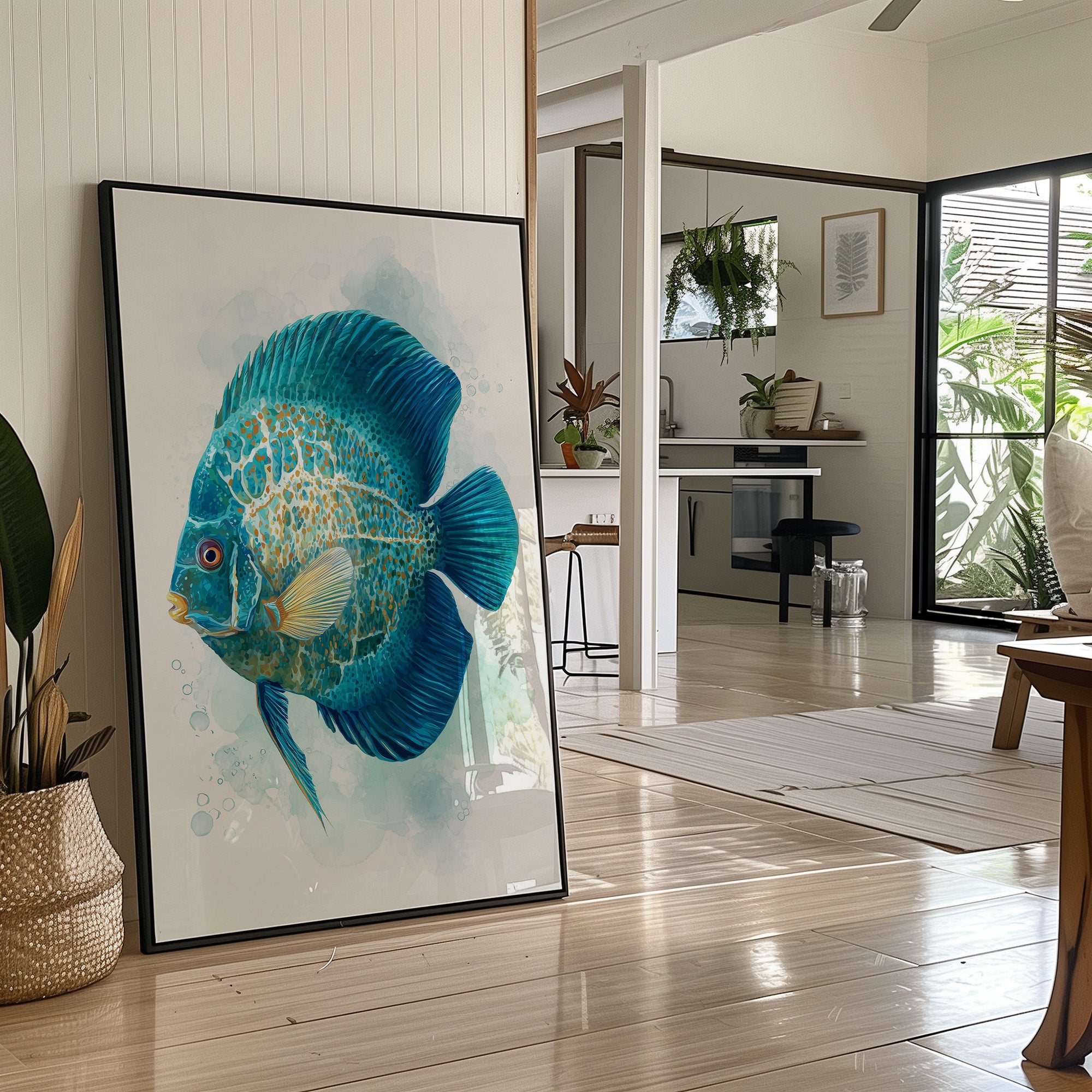 Sapphire Discus Whispers Secrets