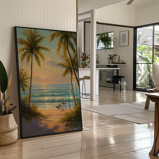 Paradise Whispers At Golden Hour