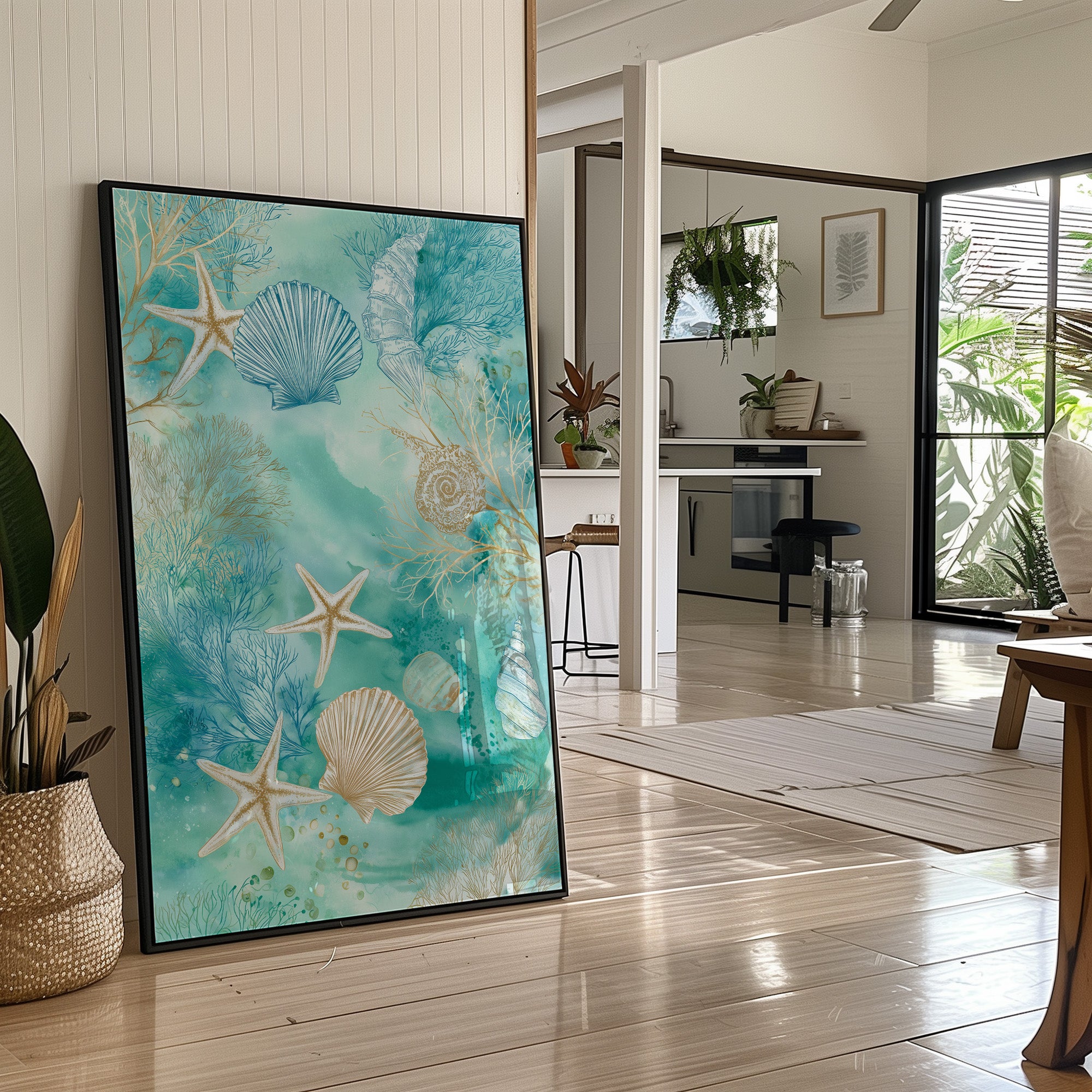 Aquamarine Whispers From The Deep