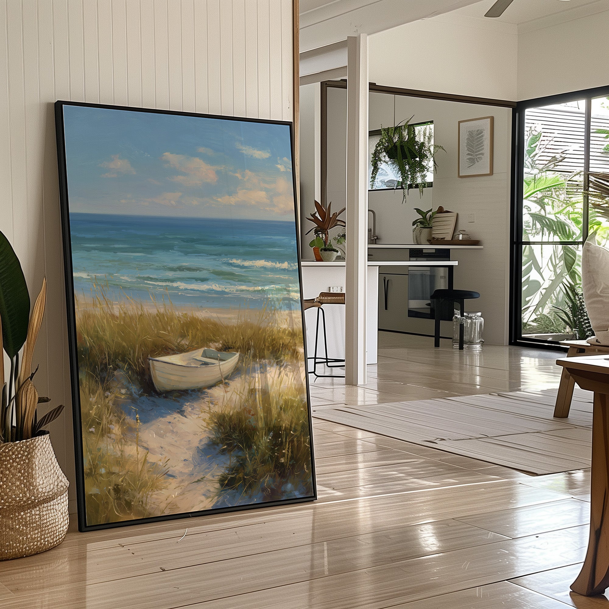 Solitude Rests Among Coastal Dunes