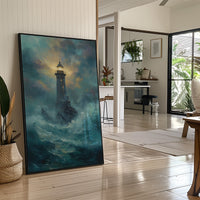 Solitary Beacon Breaks Tempest's Fury