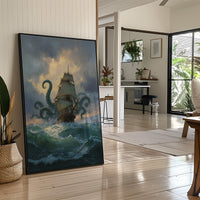 Tentacles Embrace Seafarer's Journey