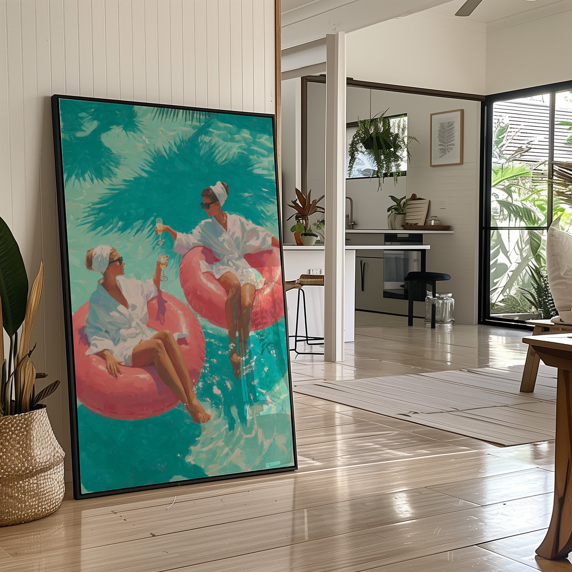 Tropical Oasis Invites Leisure