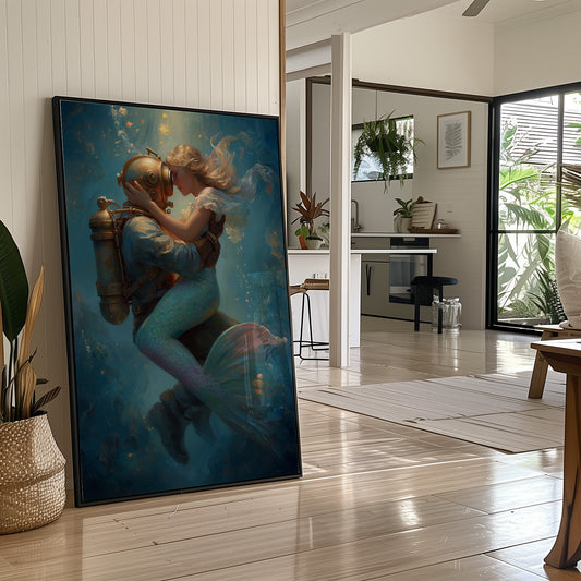 Brass Depths Embrace Aquatic Dreams