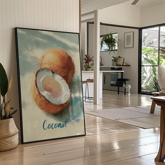 Tropical Whispers On Canvas Edge