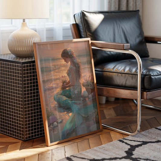 Shoreline Whispers At Golden Hour