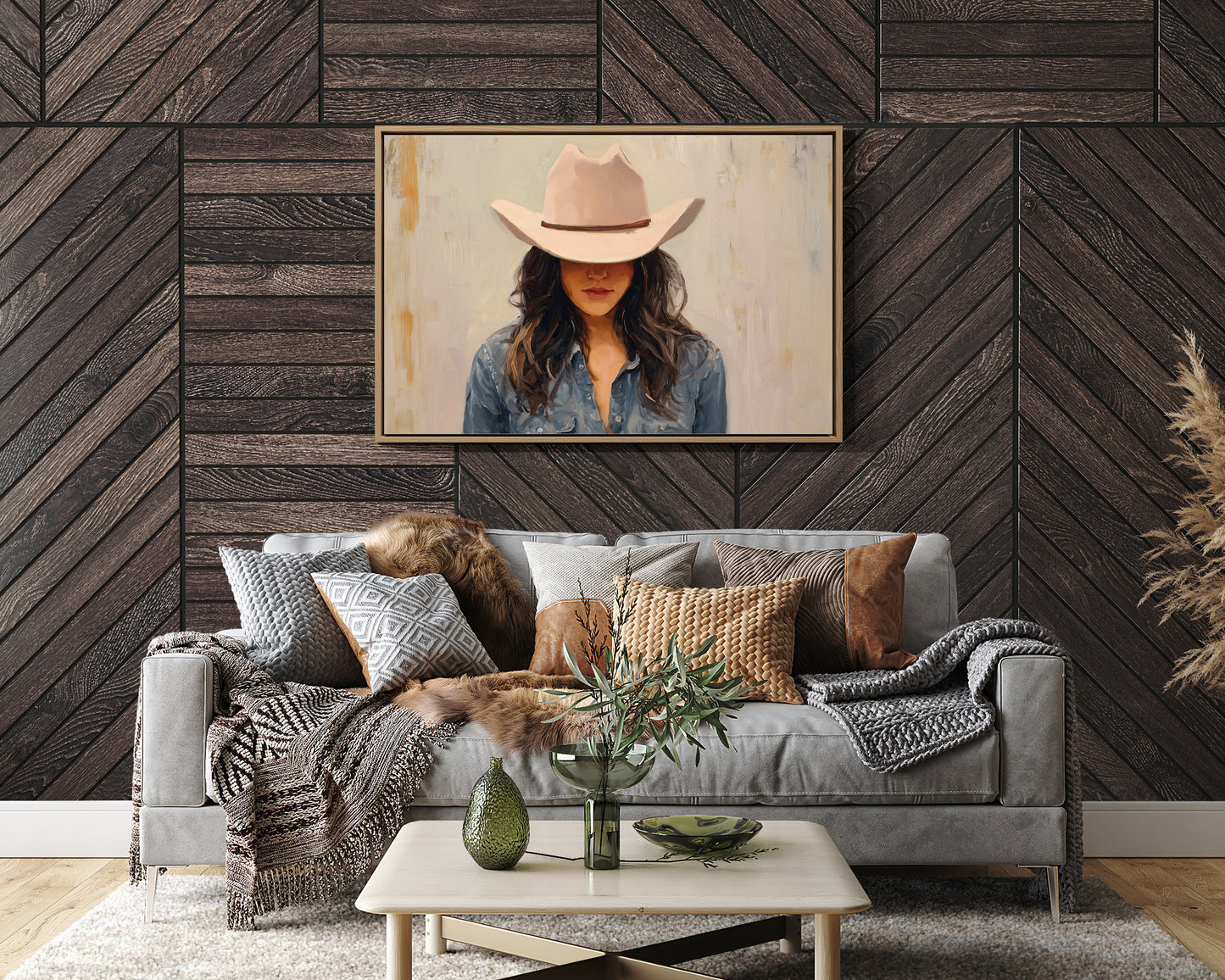 Western Elegance in Muted Light