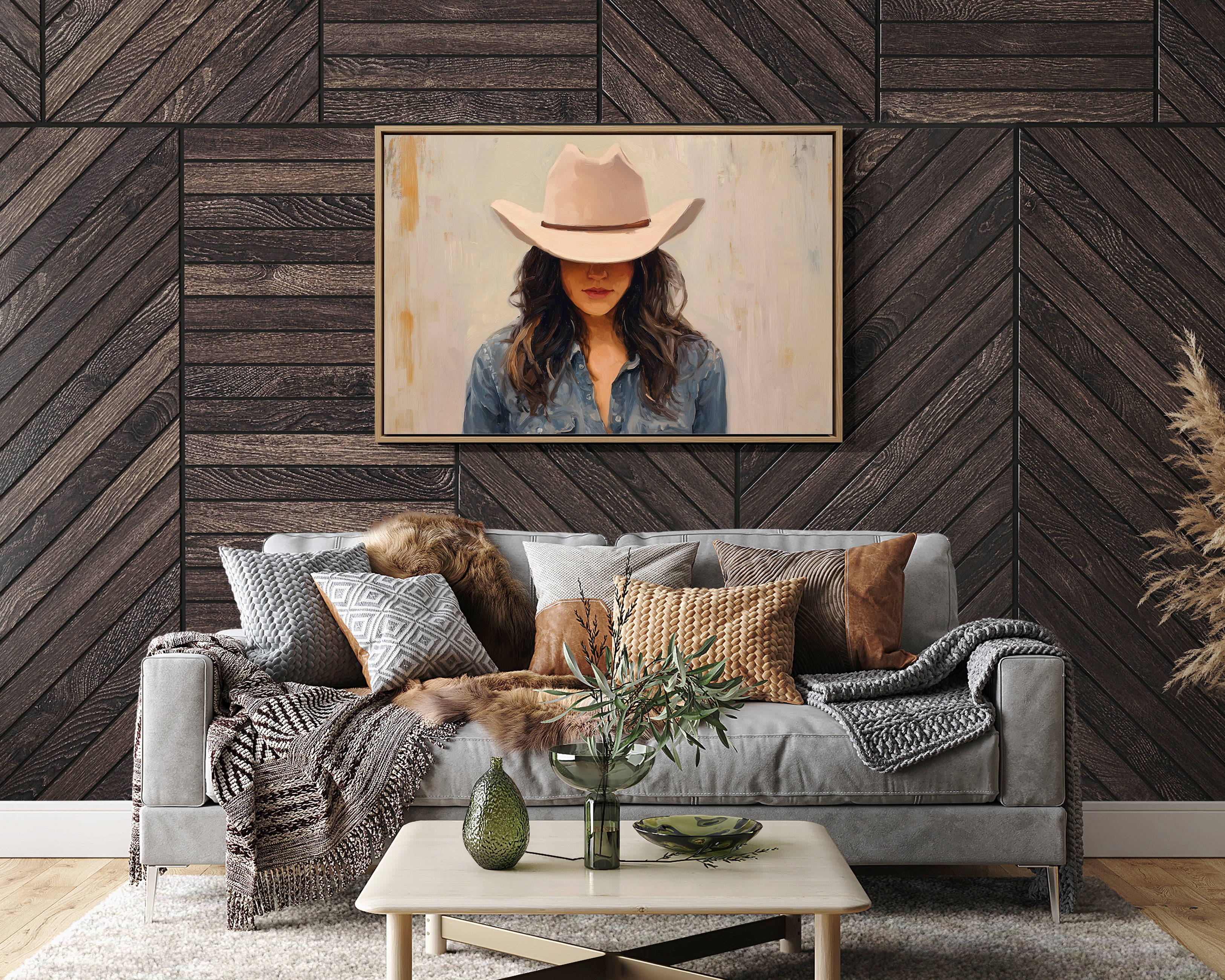 Western Elegance in Muted Light